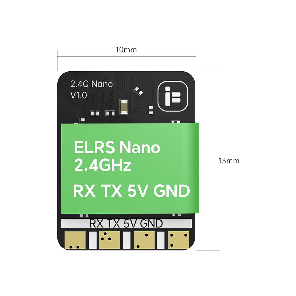 iFlight ExpressLRS ELRS Nano Receiver - 2.4G