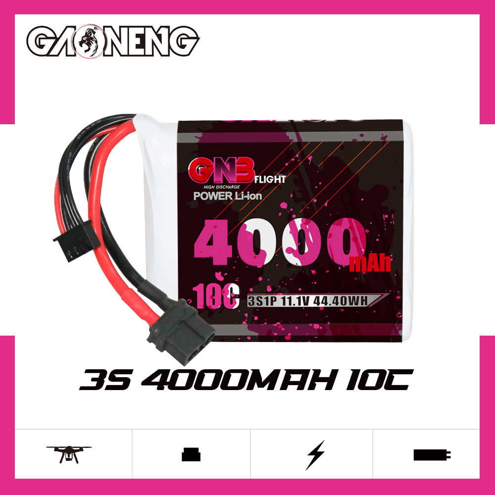GNB 4000mAh 3S 10C Li-Ion Battery - XT60